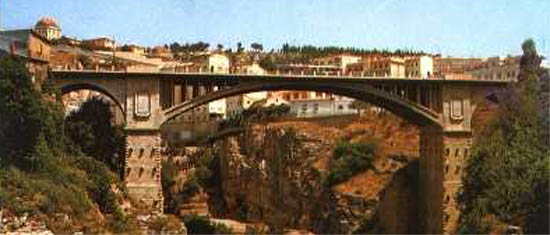 Le pont d'El Kantara